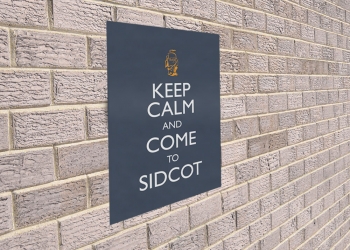 'Keep Calm and Come to Sidcot' printed poster