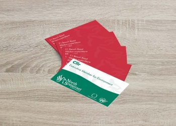 North Somerset Council business cards