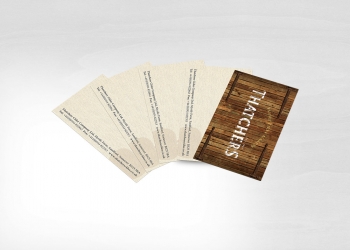 Thatchers Cider business cards