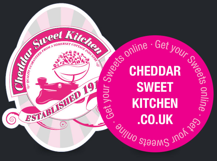 Point of sale designed and printed for Cheddar Sweet Kitchen